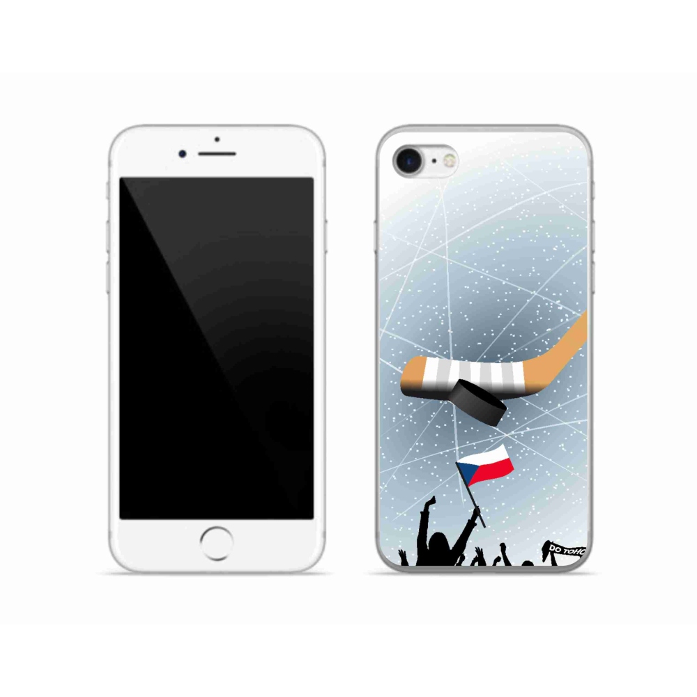 Zselés borítás mmCase iPhone SE (2022) - hokiszurkolók számára