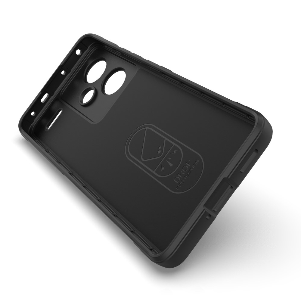 Rugg tartós zselés tok Xiaomi Redmi Note 13 Pro+ 5G - fekete