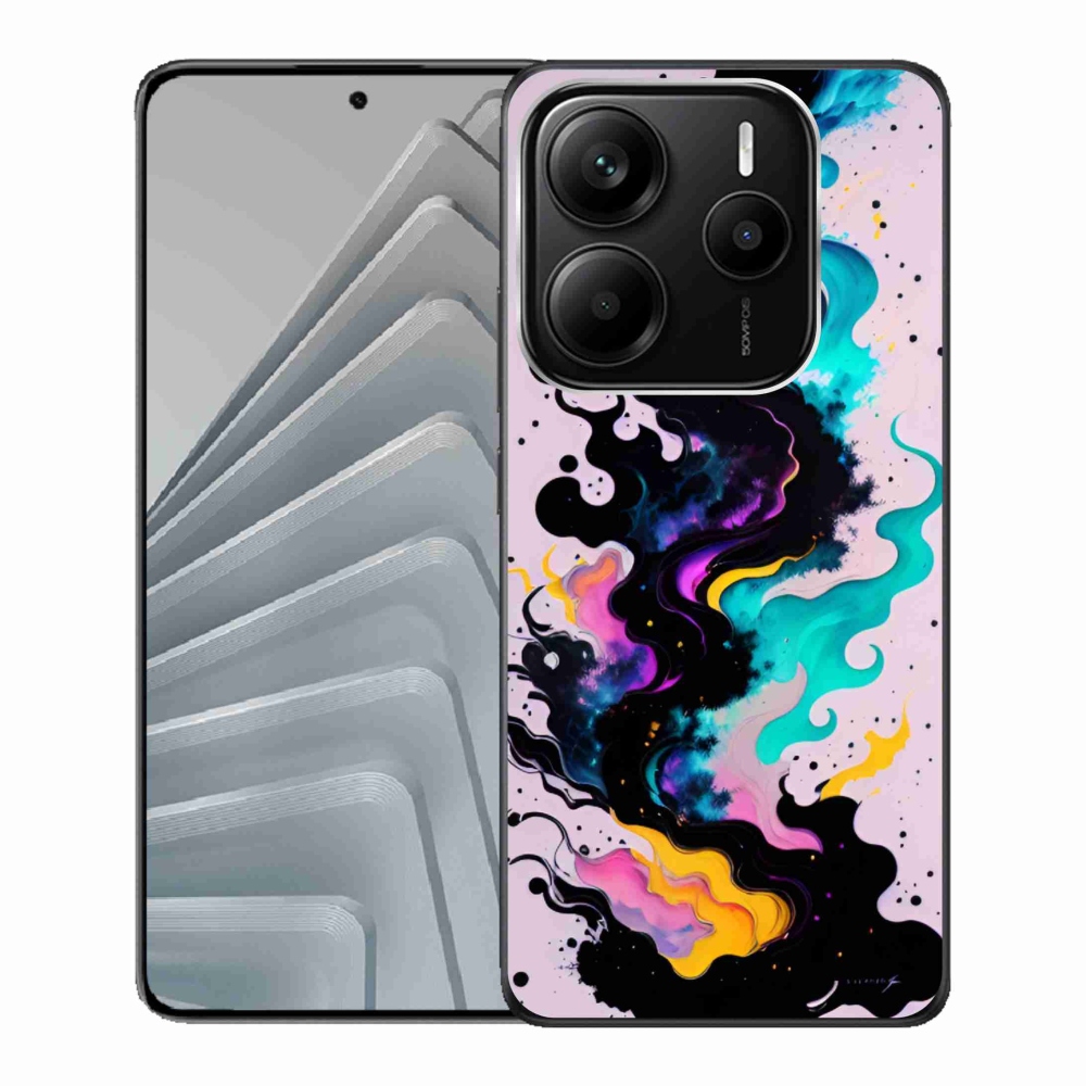 Gél borítás mmCase a Xiaomi Redmi Note 14 5G számára - absztrakt motívum 4