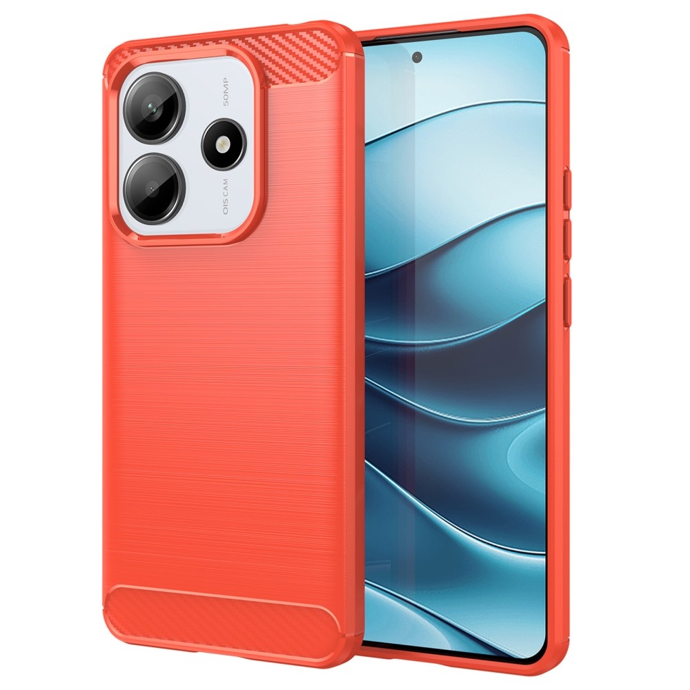 Szénálló zselés tok Xiaomi Redmi Note 14 5G - piros