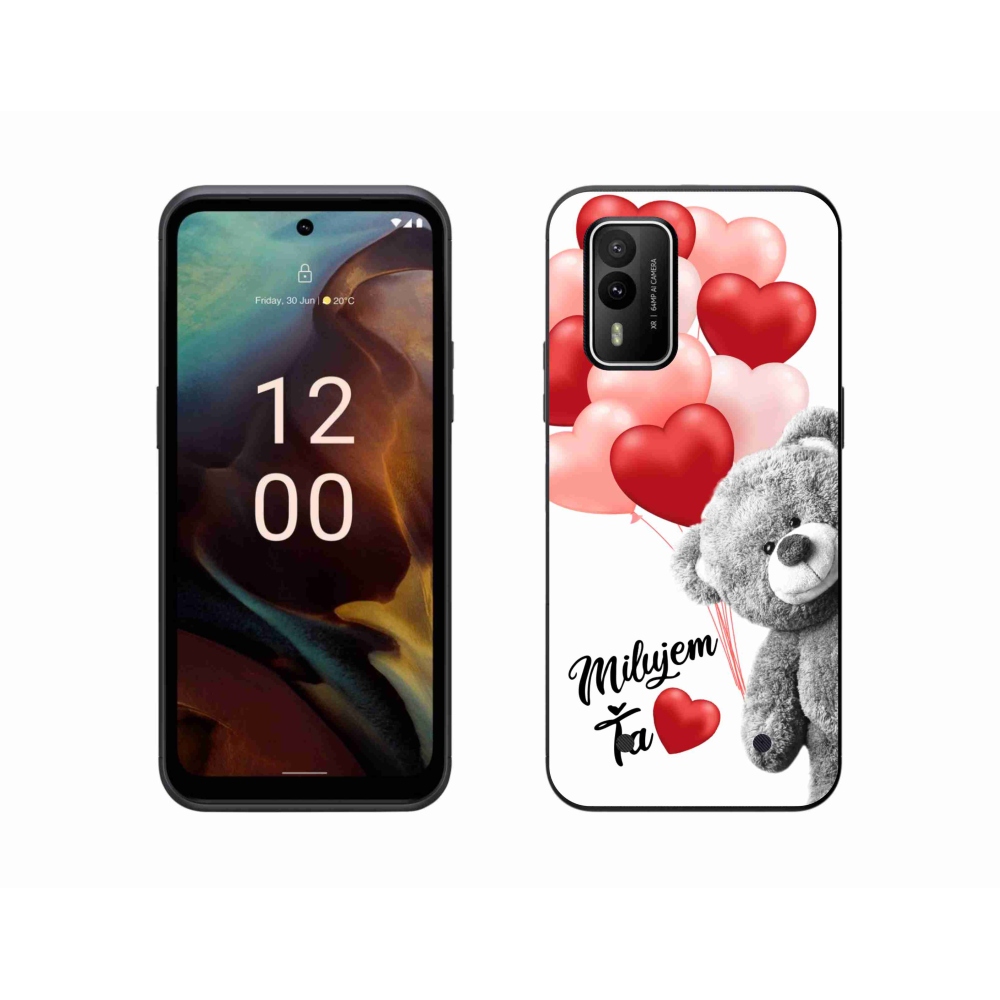 Gél tok mmCase a Nokia XR21 készülékhez - I love you en