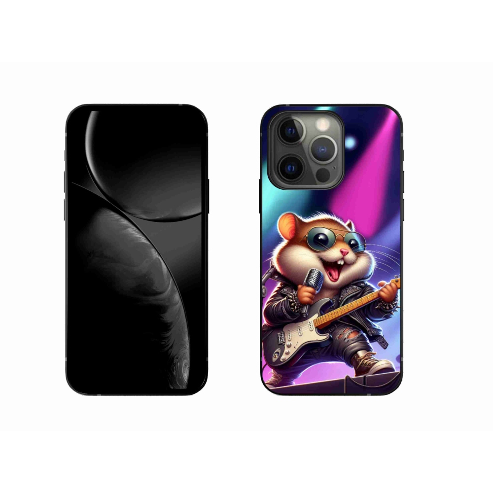 Zselés borítás mmCase iPhone 13 Pro 6.1 készülékhez - hörcsög hintalóval