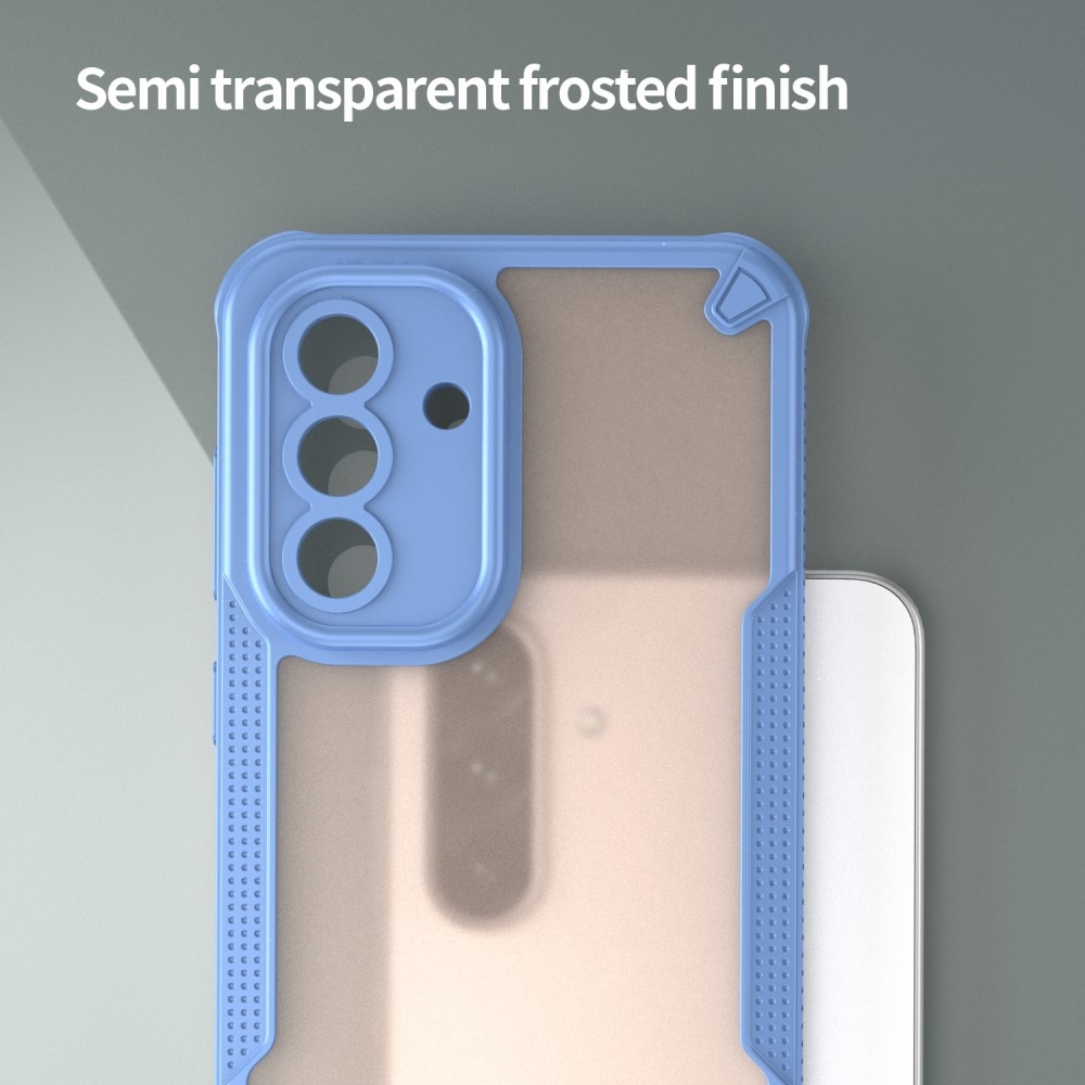 Fagyasztott tartós borítás Samsung Galaxy A56 5G készülékhez - kék