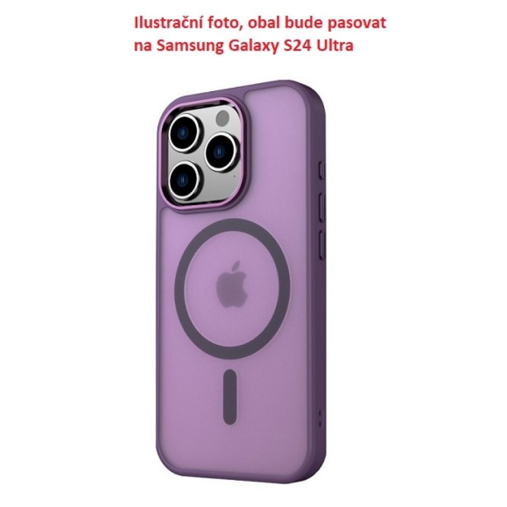 Borító SWISSTEN MagStick Flex Samsung Galaxy S24 Ultra készülékhez - lila