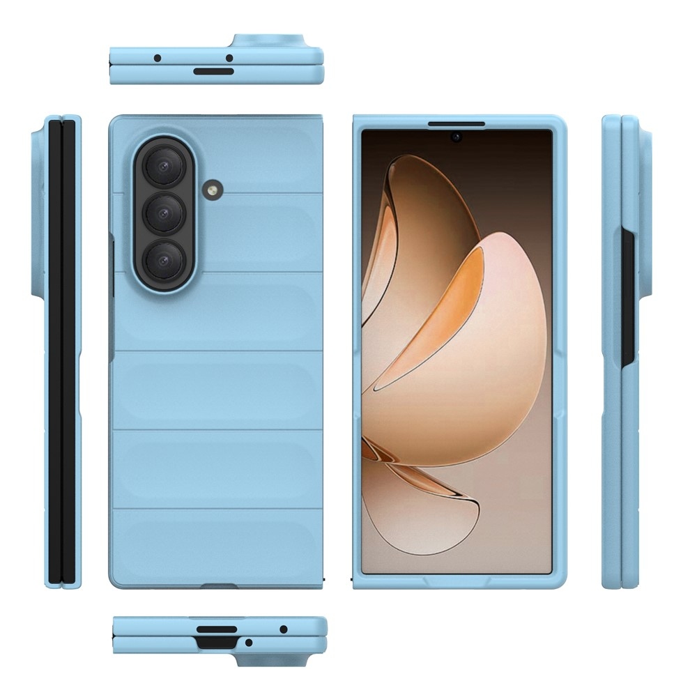 Rugg tartós zselés tok Samsung Galaxy Z Fold7 5G - világoskék színben