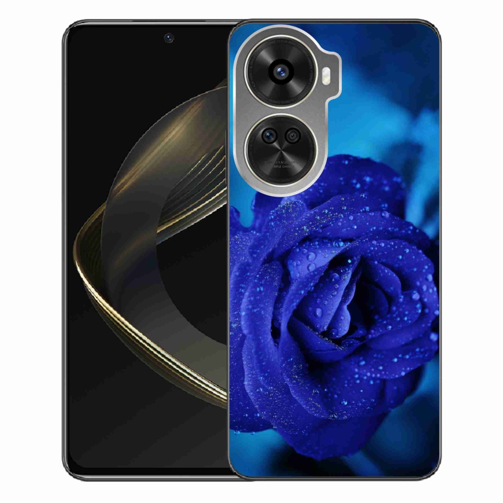 Gél tok mmCase a Huawei Nova 12 SE-hez - kék rózsa
