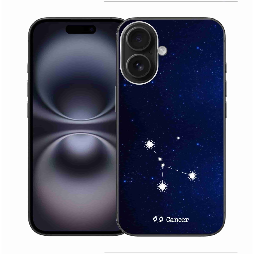 Gél borítás mmCase iPhone 16 készülékhez - Rák csillagkép