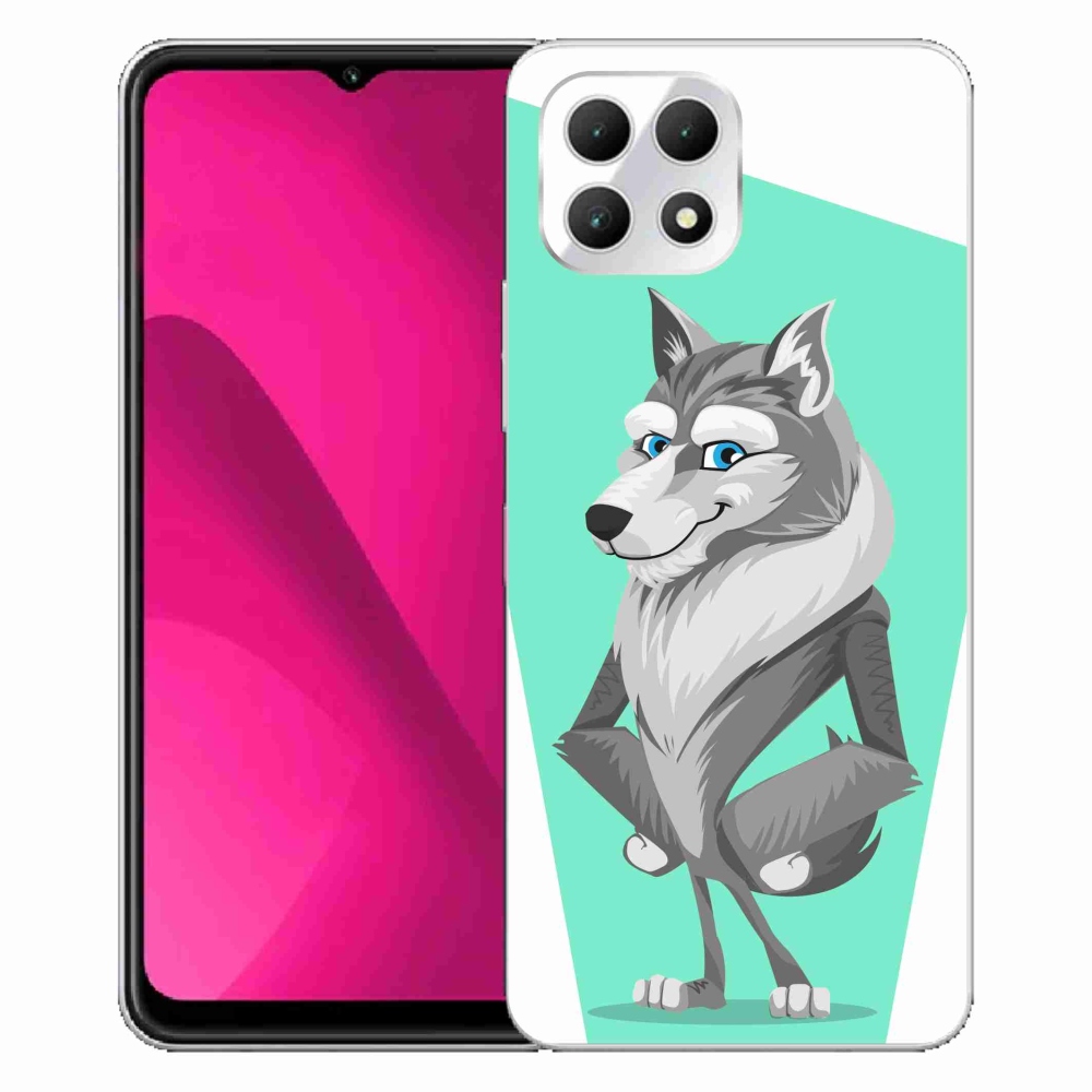Zselés borítás mmCase a T-Mobile T Phone 2 készülékhez - rajzfilmfarkas
