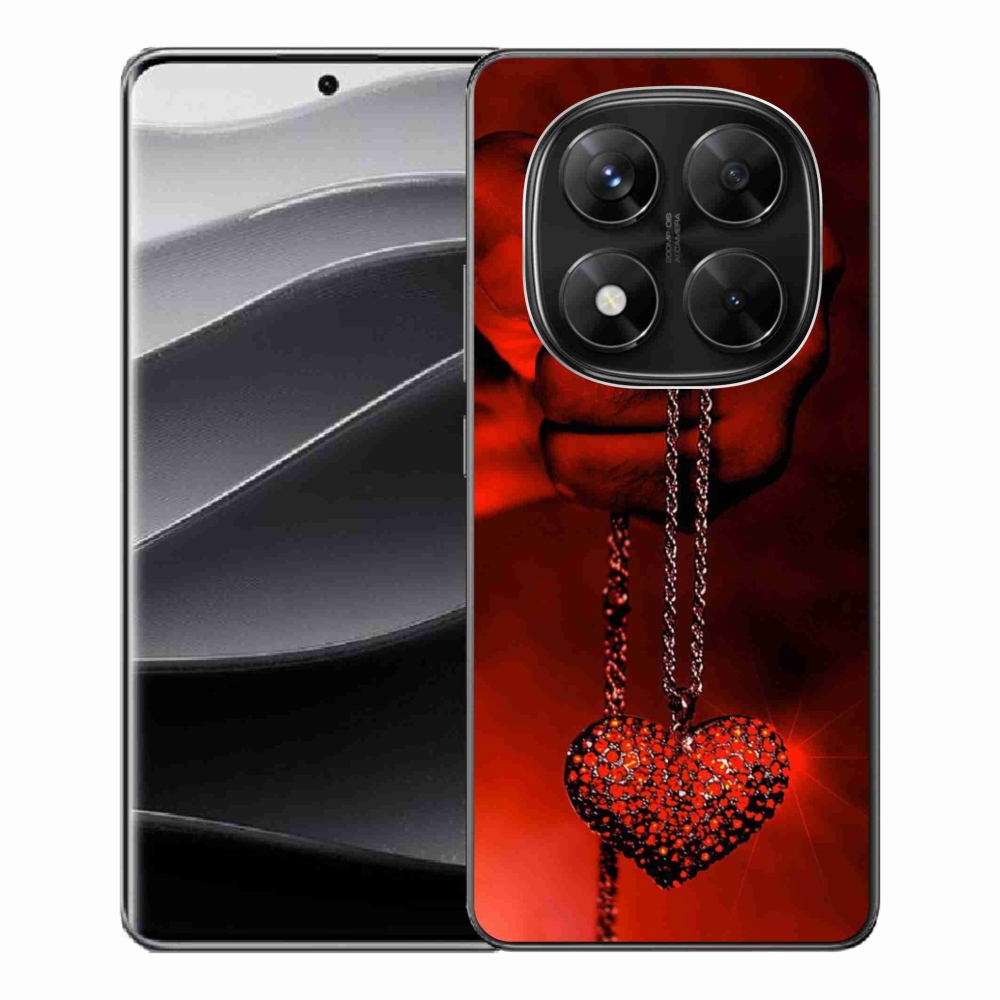 Gél borítás mmCase a Xiaomi Redmi Note 14 Pro 5G/Poco X7 5G számára - nyaklánc