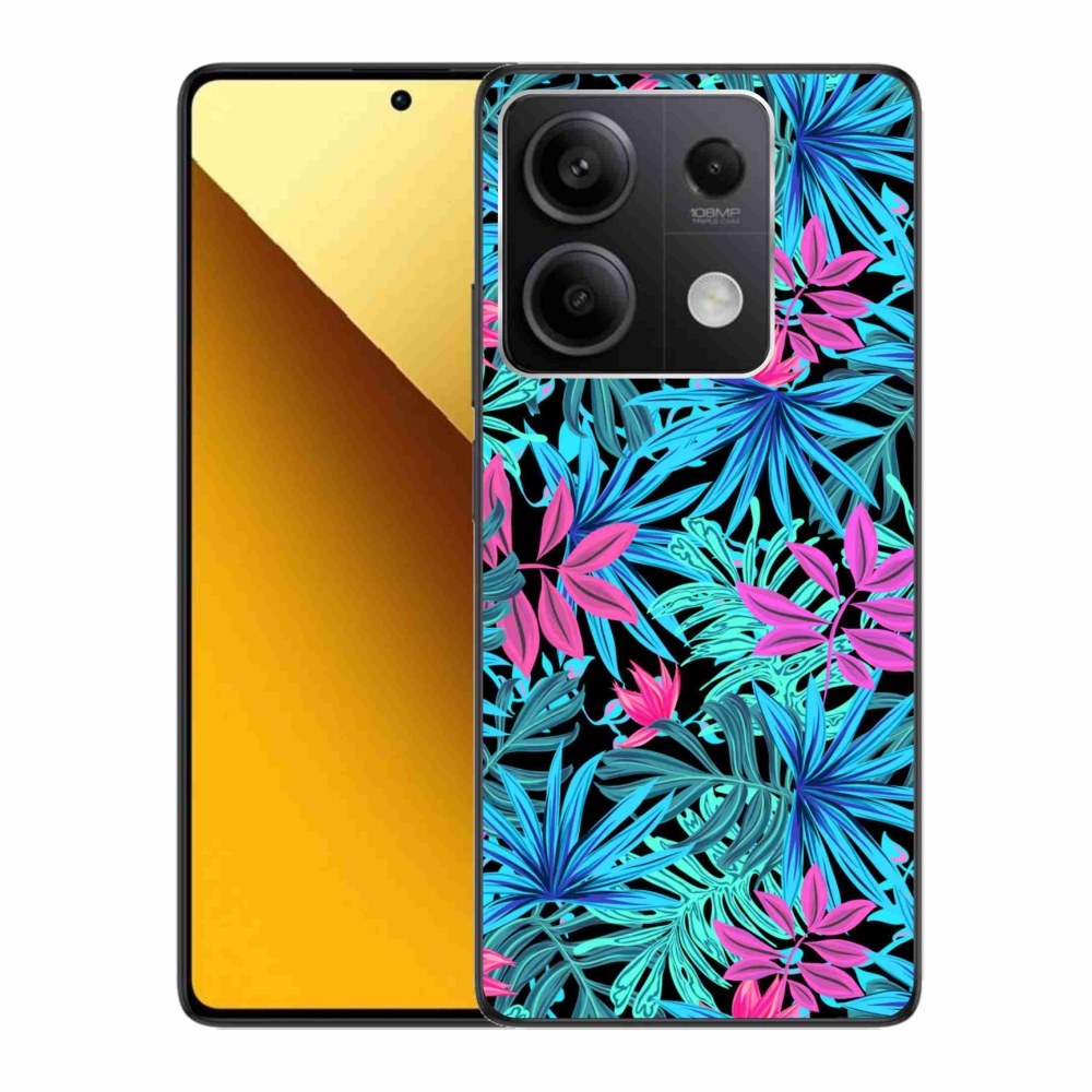 Gél borító mmCase a Xiaomi Redmi Note 13 5G számára - virágok 3