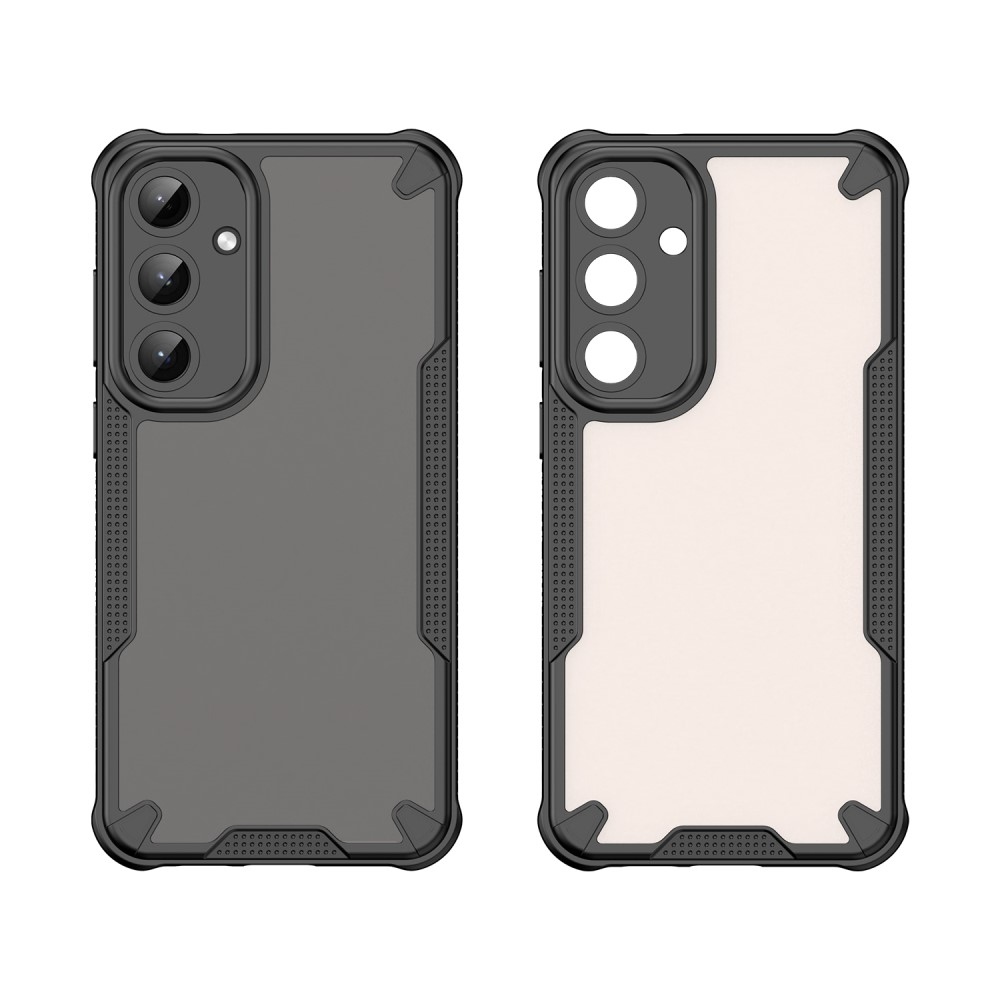 Fagyasztott, tartós borítás Samsung Galaxy S25+ készülékhez - fekete