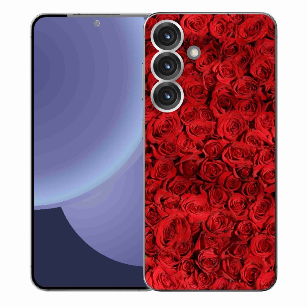 Zselés borítás mmCase Samsung Galaxy S25+ készülékhez - rózsaszínű