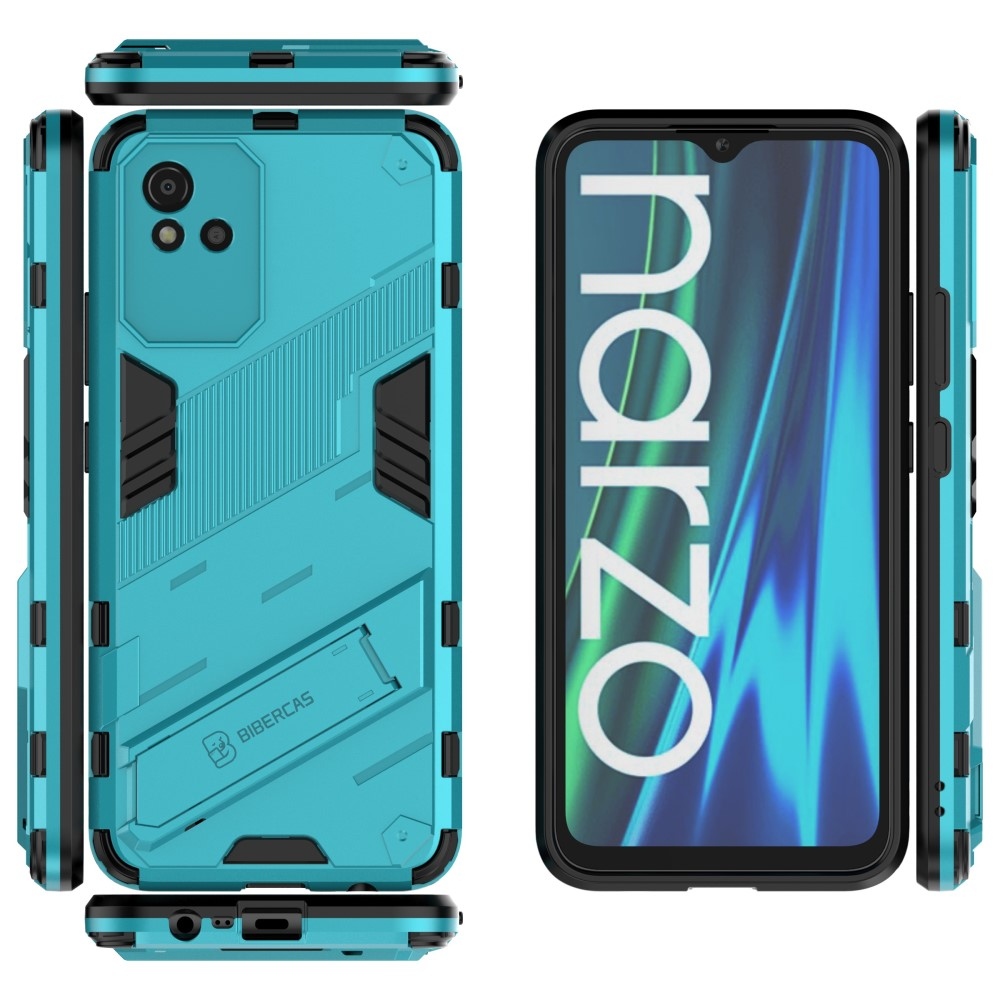Armory tartós borító a Realme Narzo 50i készülékhez - világoskék