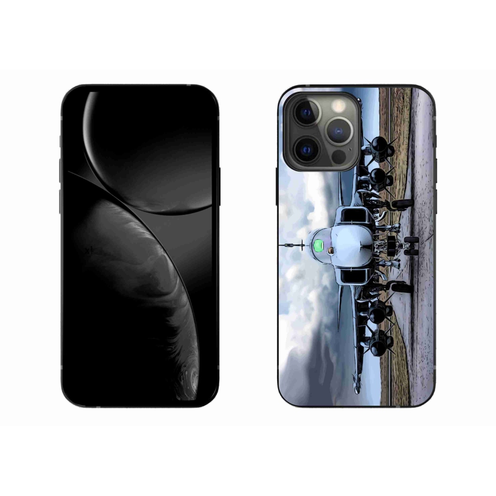Gél borítás mmCase az iPhone 13 Pro Max 6.7 - katonai repülőgéphez