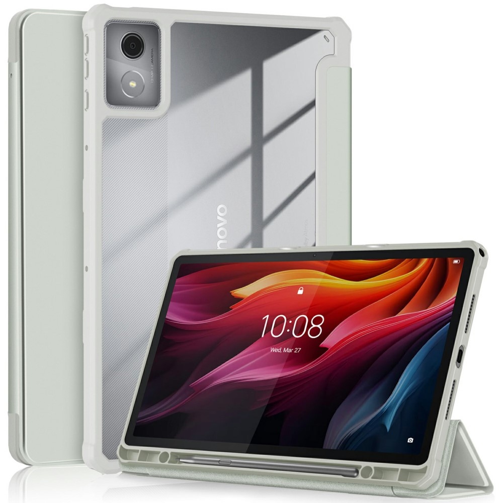 Ügyes záró tok Lenovo Tab K11 Plus táblagéphez - szürke