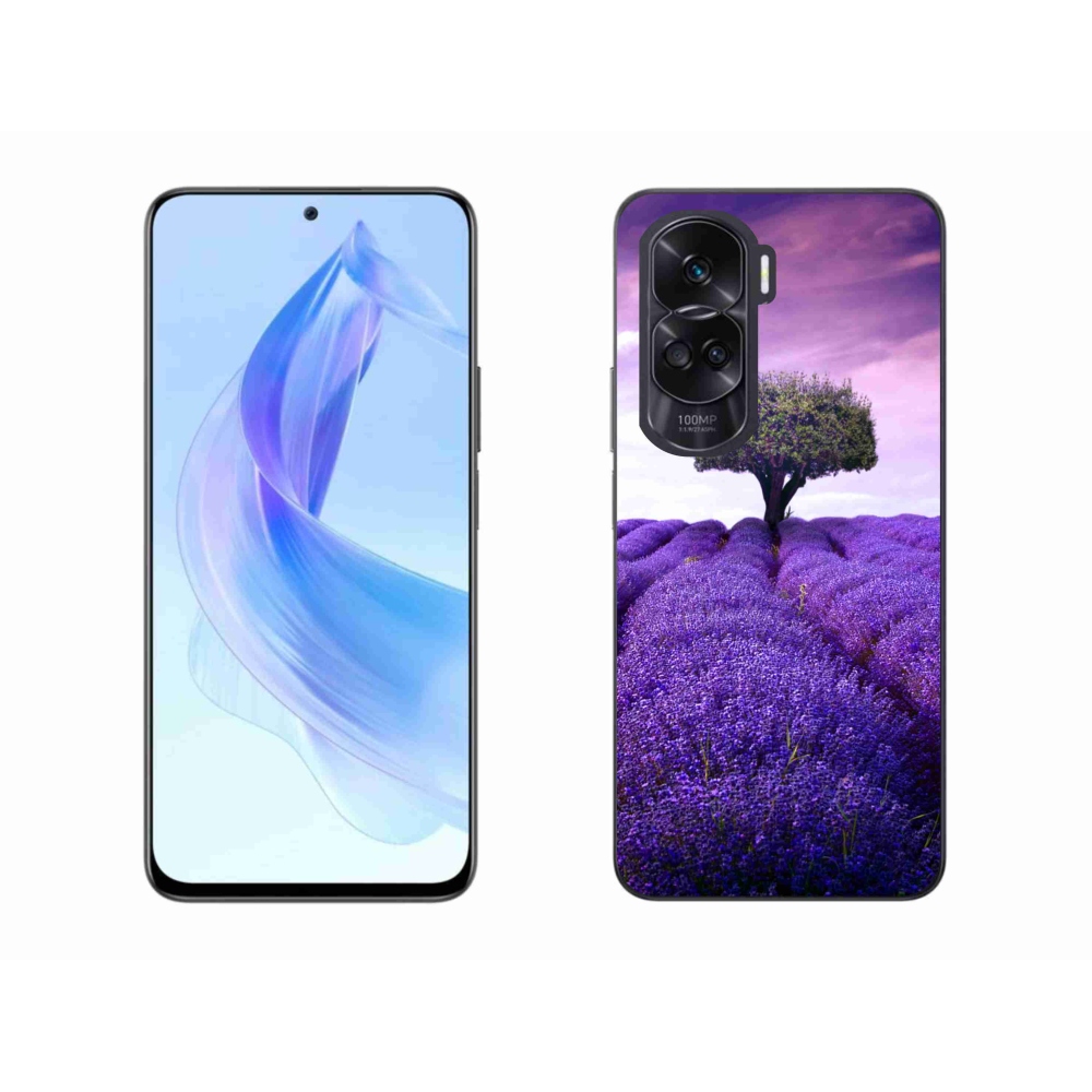 Zselés borító mmCase a Honor 90 Lite készülékhez - levendula rét