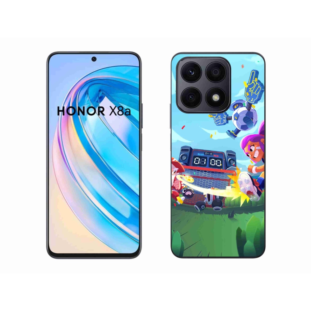 Zselés borítás mmCase a Honor X8a számára - brawl stars 1