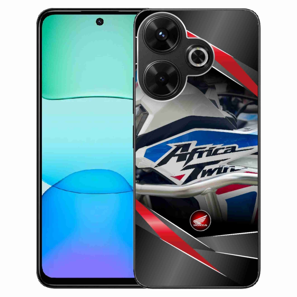 Gél borítás mmCase a Xiaomi Redmi 13 4G/Poco M6 4G - motoros honda számára