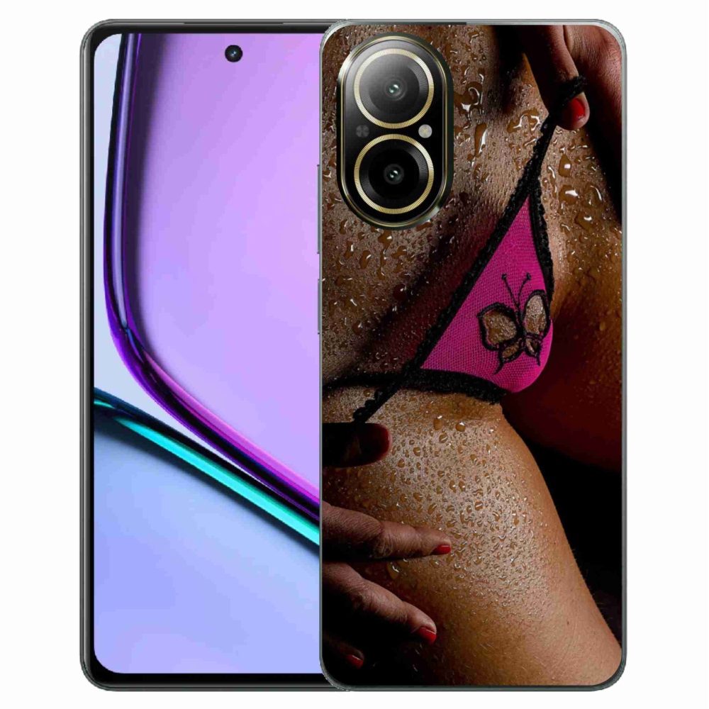 Gél borítás mmCase a Realme C67 készülékhez - szexi nő