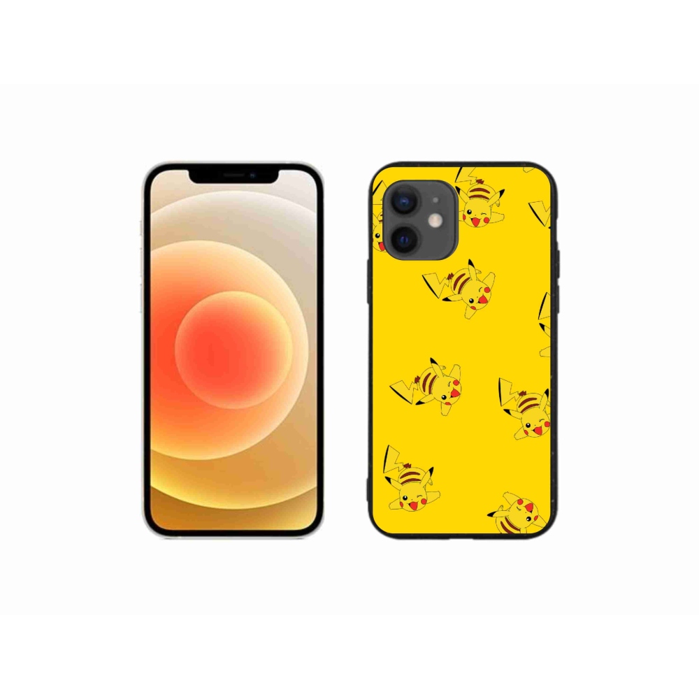 Zselés borítás mmCase iPhone 12 mini készülékhez - pikachu