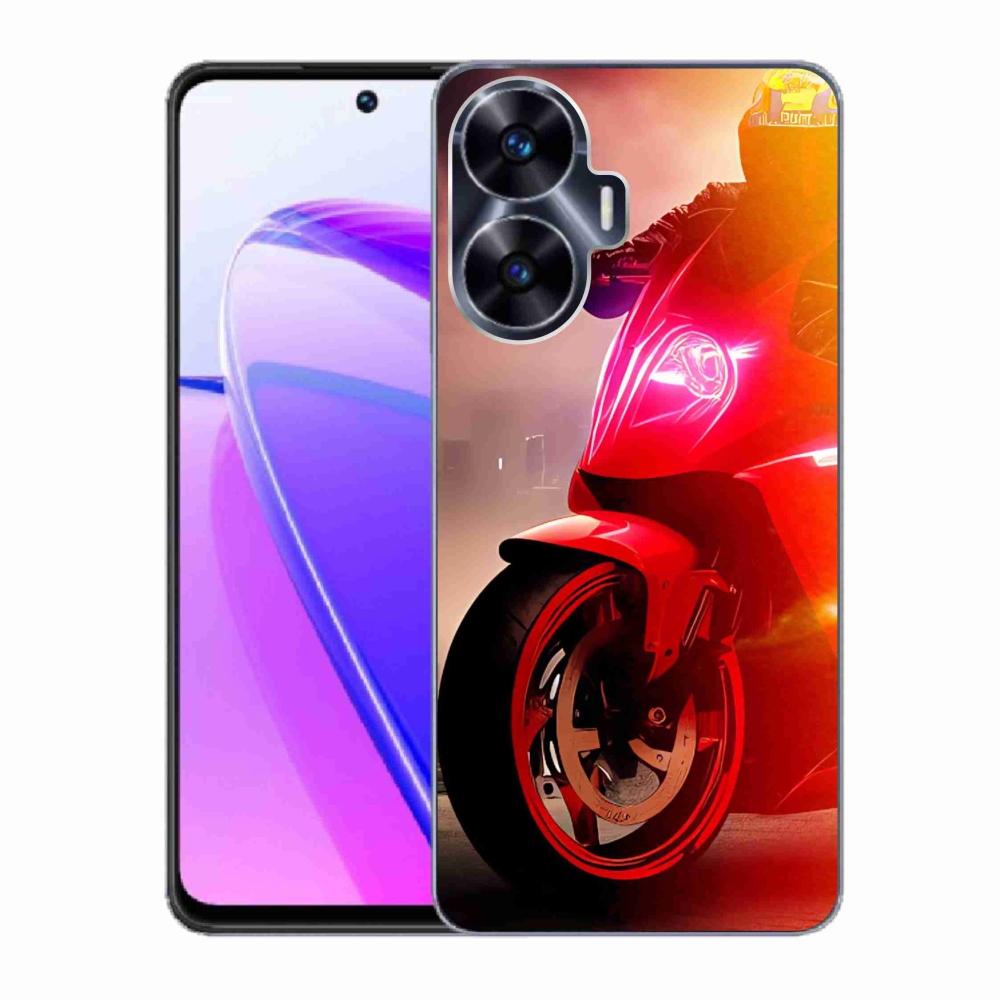 Gél borítás mmCase a Realme C55 készülékhez - motorkerékpár