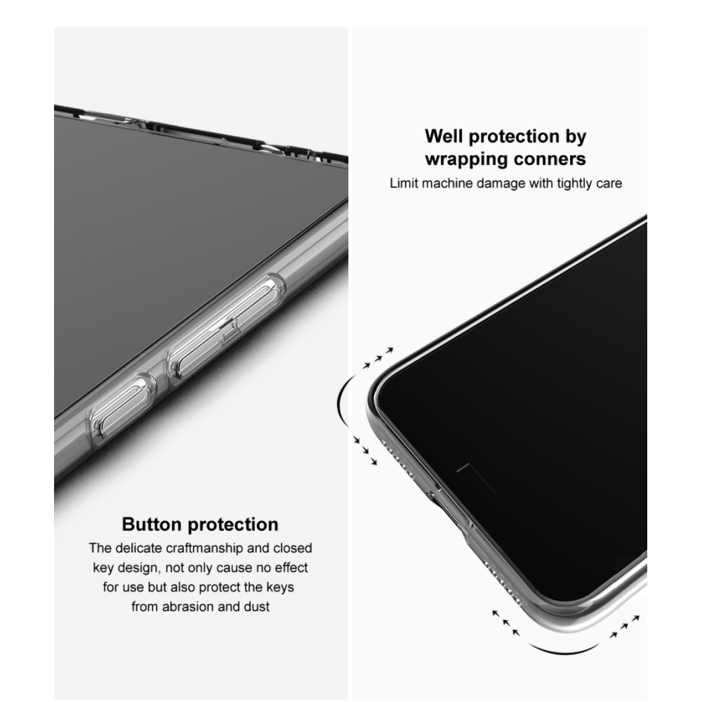 IMK zselés tok Honor Magic 6 Pro 5G - átlátszó
