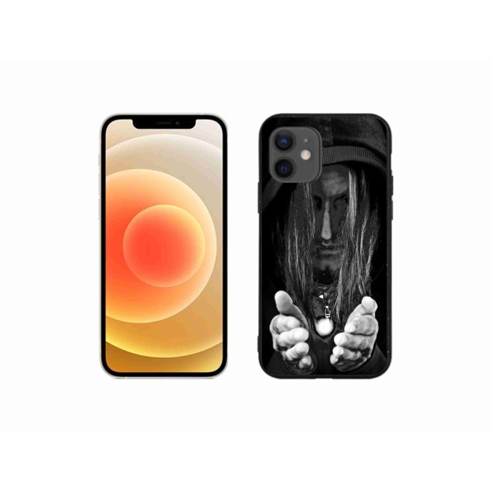 Gél borítás mmCase iPhone 12 mini készülékhez - titokzatos személy