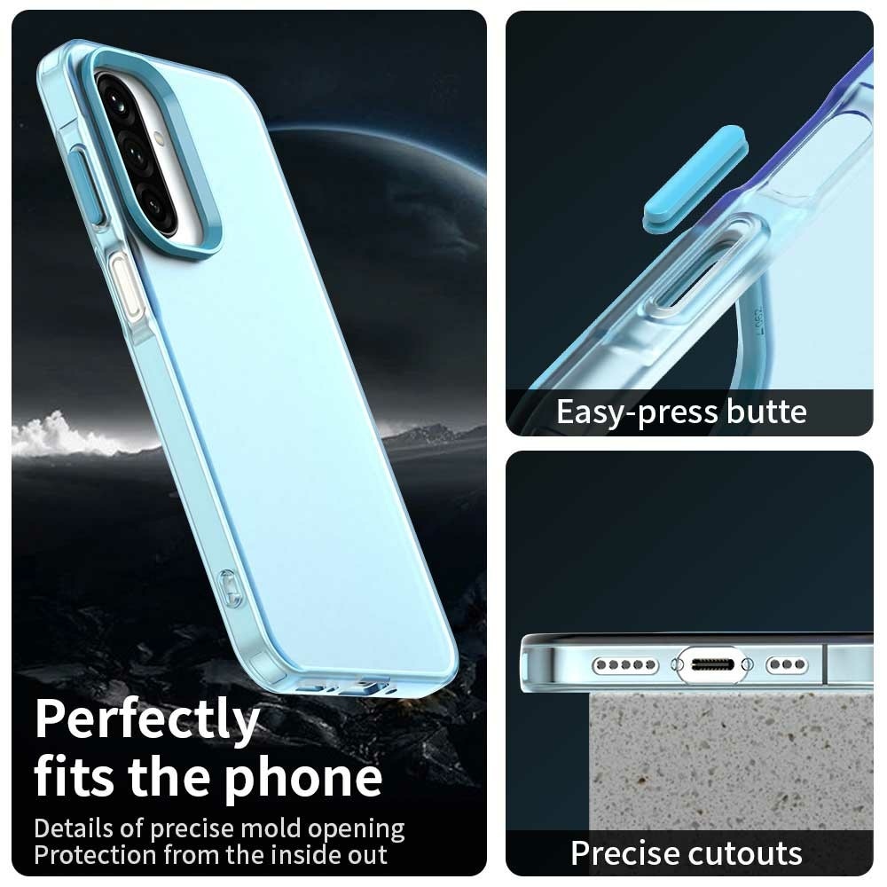 Candy matt zselés tok Samsung Galaxy A26 5G - kék