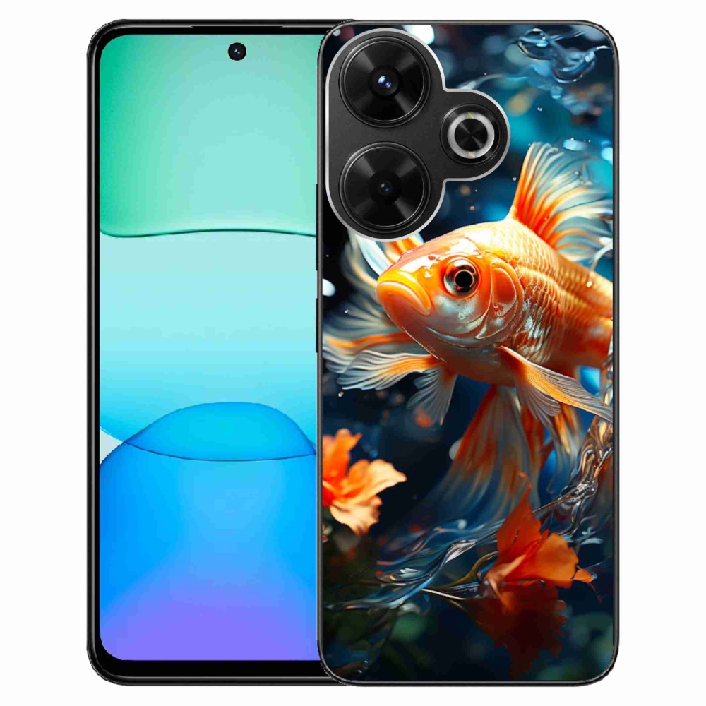 Gél borítás mmCase a Xiaomi Redmi 13 4G/Poco M6 4G - halakhoz