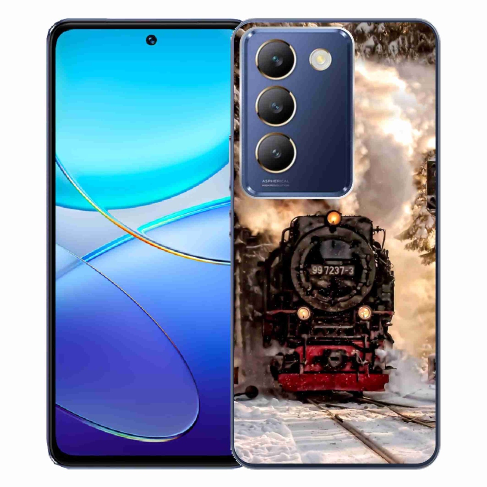 Gél borítás mmCase a Vivo V40 SE 4G/5G - vonat Vivo V40 SE 4G/5G - vonat
