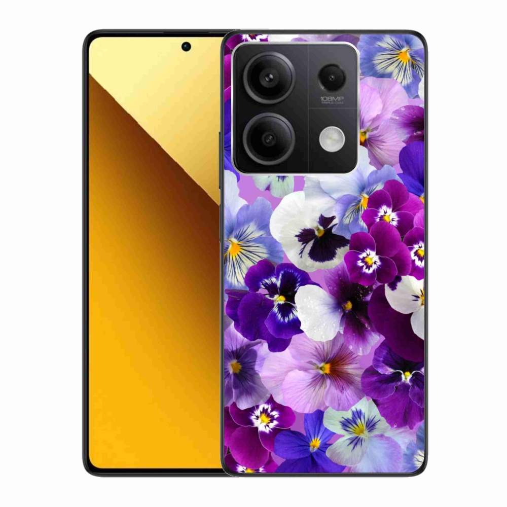 Gél borító mmCase a Xiaomi Redmi Note 13 5G - virágok 9