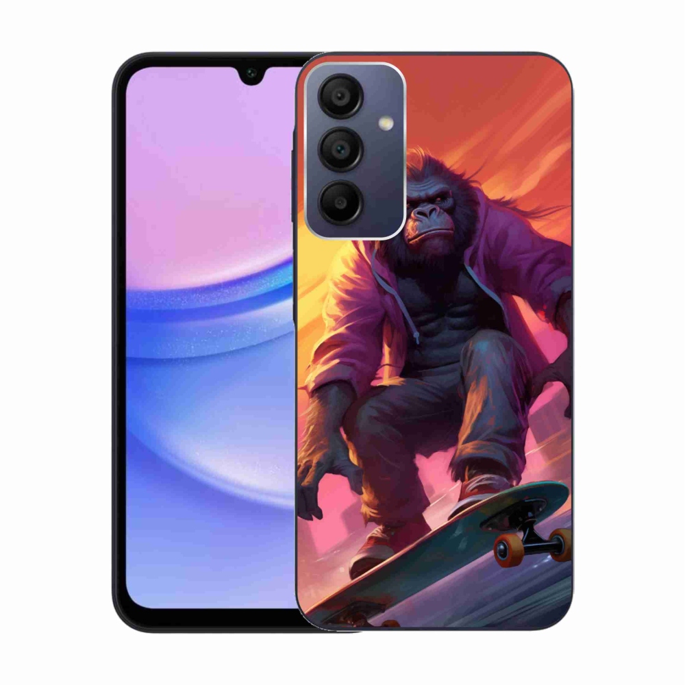 Zselés borítás mmCase Samsung Galaxy A15 4G/5G - gorilla gördeszkán