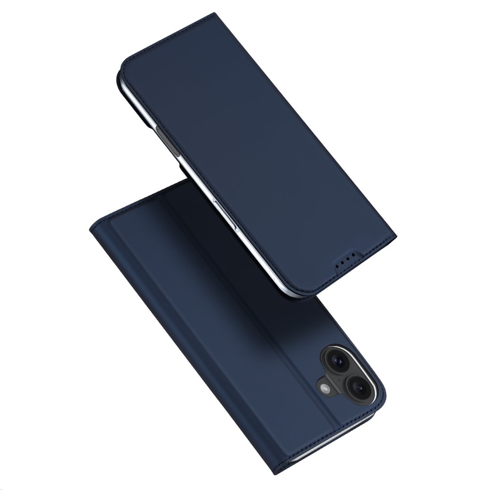 DUX könyvtáska iPhone 16-hoz - sötétkék