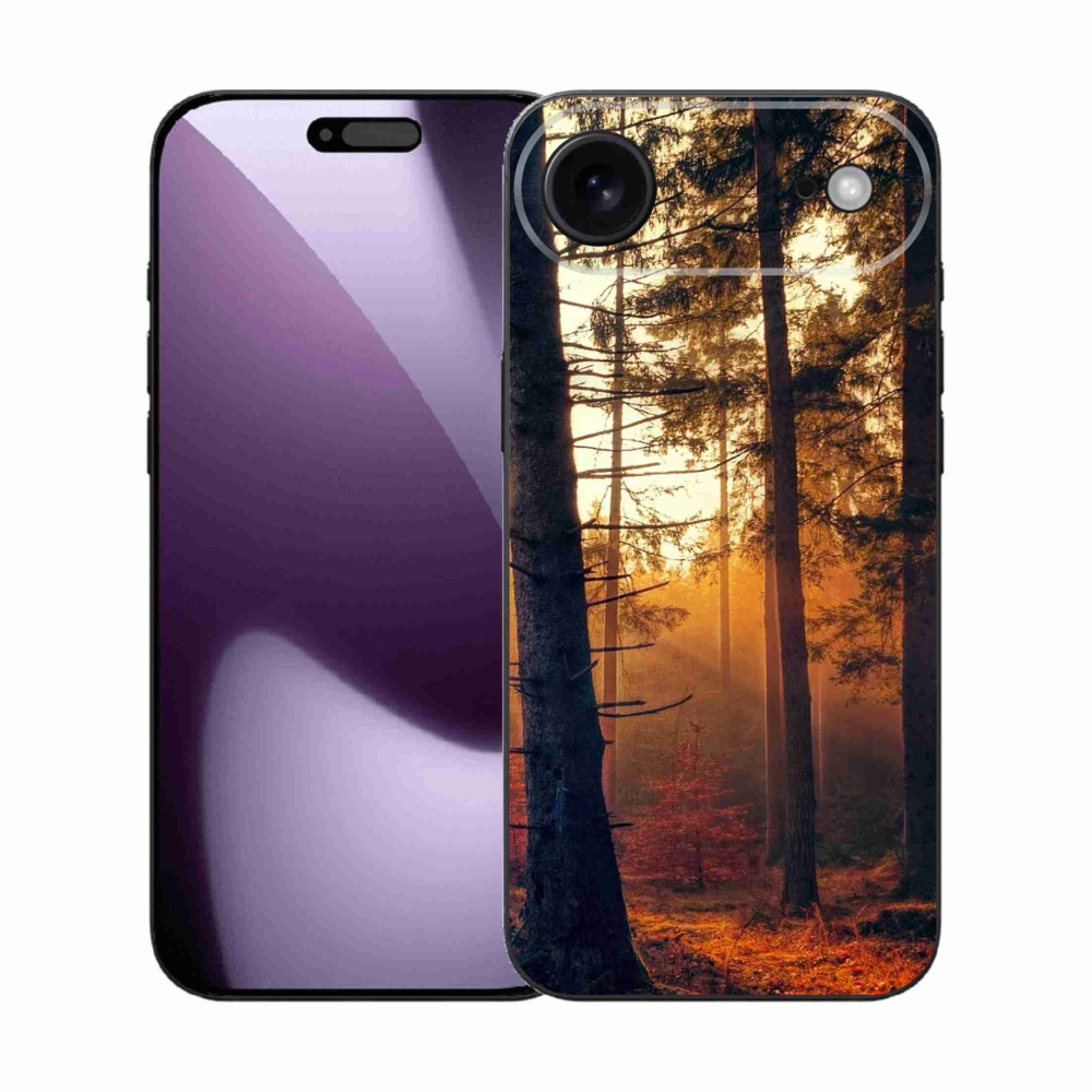 Zselés borítás mmCase iPhone 17 Air készülékhez - erdő