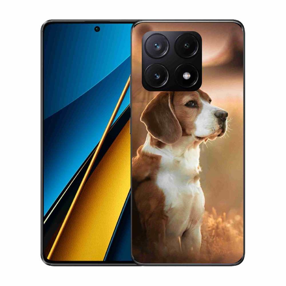 Gél védőburkolat mmCase a Xiaomi Poco X6 Pro 5G készülékhez - bézs színű