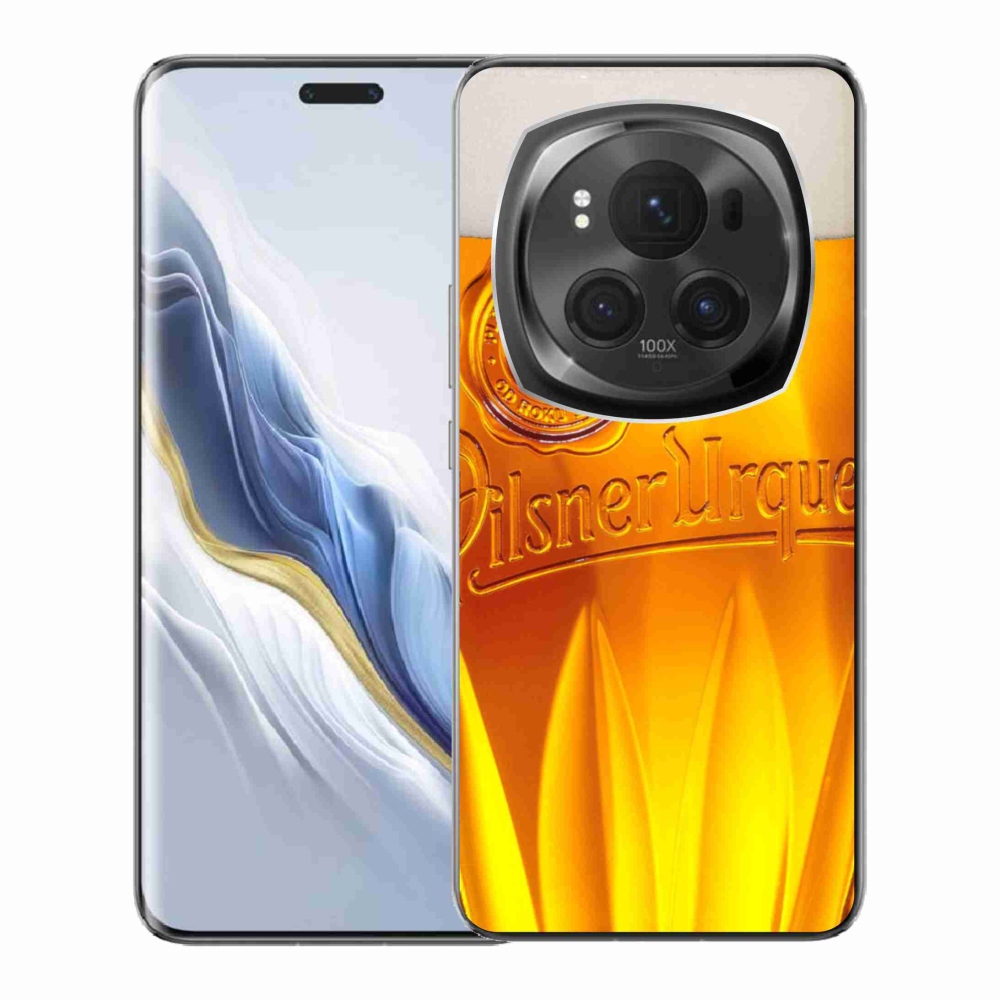 Gél borítás mmCase a Honor Magic 6 Pro 5G számára - sör