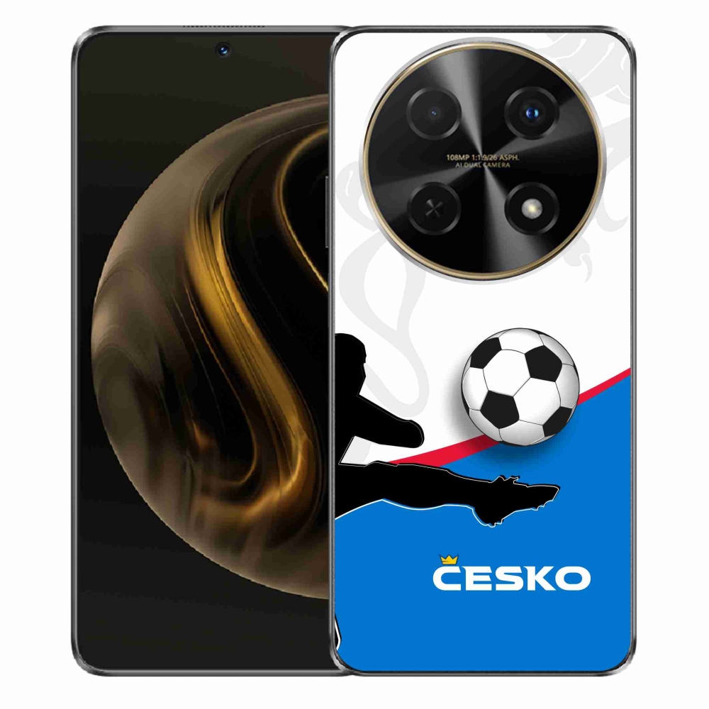 Gél borítás mmCase a Huawei Nova 12i - futball Csehország 3