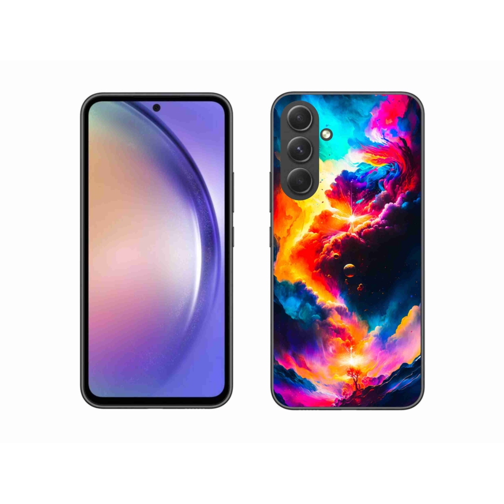 Gél borító mmCase Samsung Galaxy A54 5G - absztrakt motívumhoz