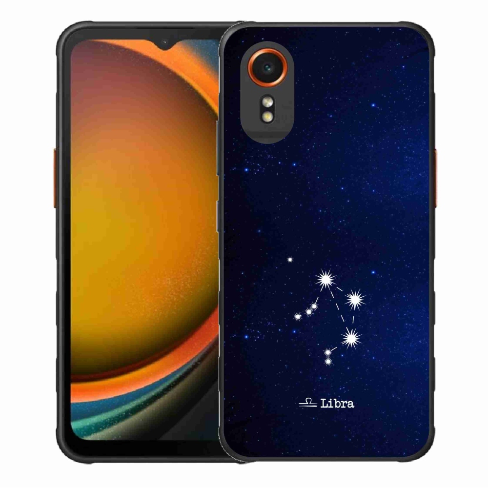 Gél borító mmCase Samsung Galaxy Xcover 7 - csillagkép Mérleg