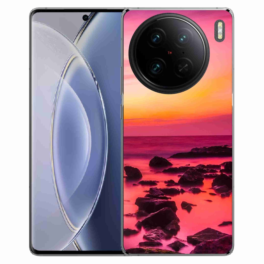 Zselés borítás mmCase a Vivo X90 Pro készülékhez - Sea and Glow