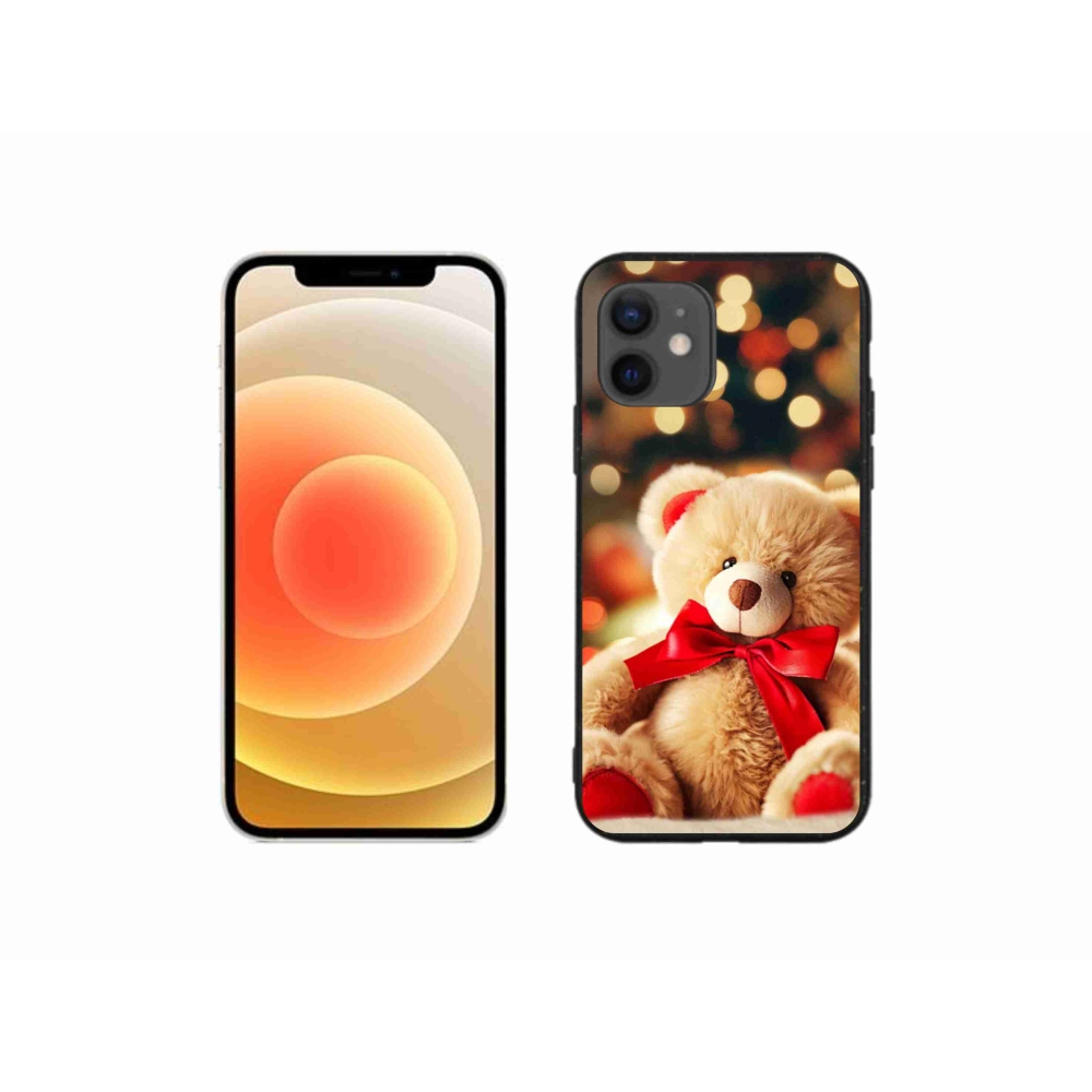 Zselés borítás mmCase iPhone 12 mini készülékhez - mackó