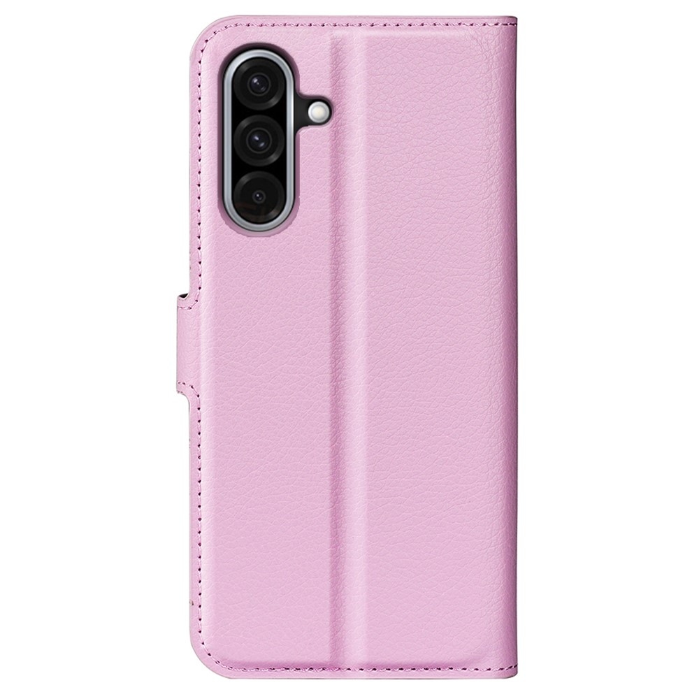 Litchi könyv tok Samsung Galaxy A36 5G - rózsaszínű