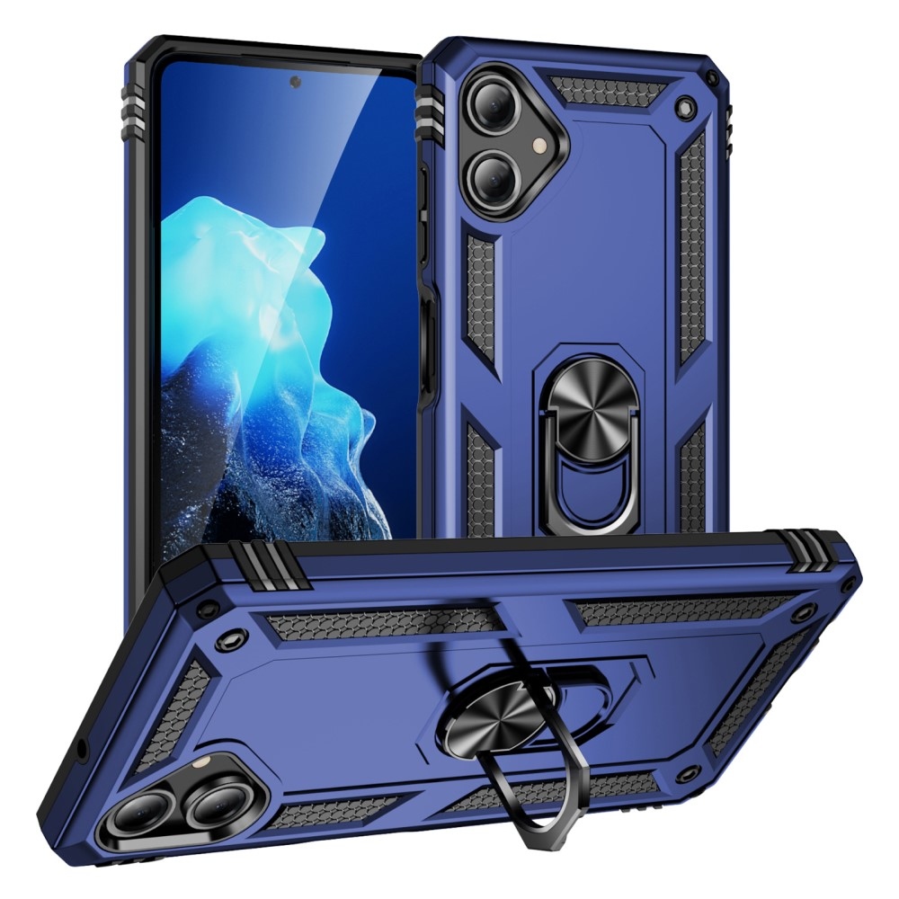 Gyűrűk tartós borítása Samsung Galaxy A06 4G készülékhez - kék