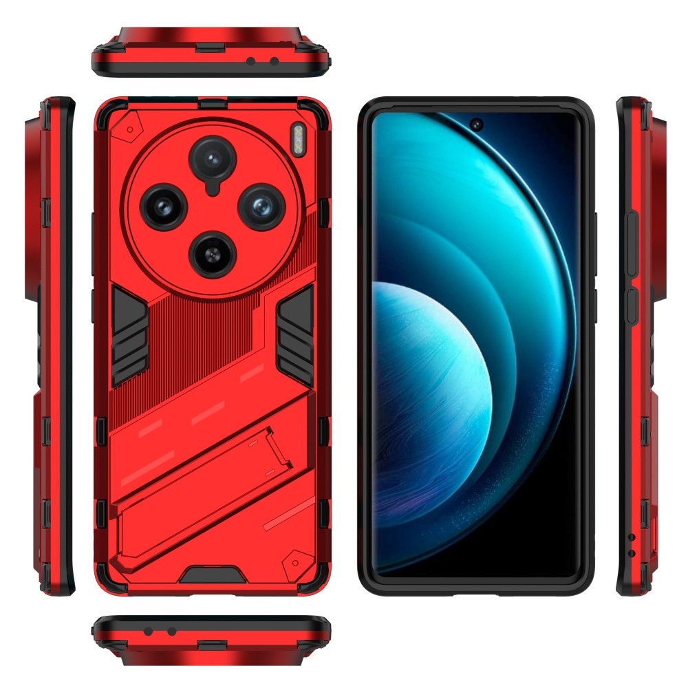 Tartós védőburkolat Vivo X100 Pro 5G készülékhez - piros