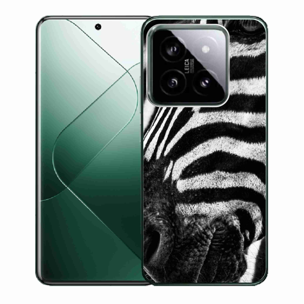 Gél borítás mmCase a Xiaomi 14-hez - zebra