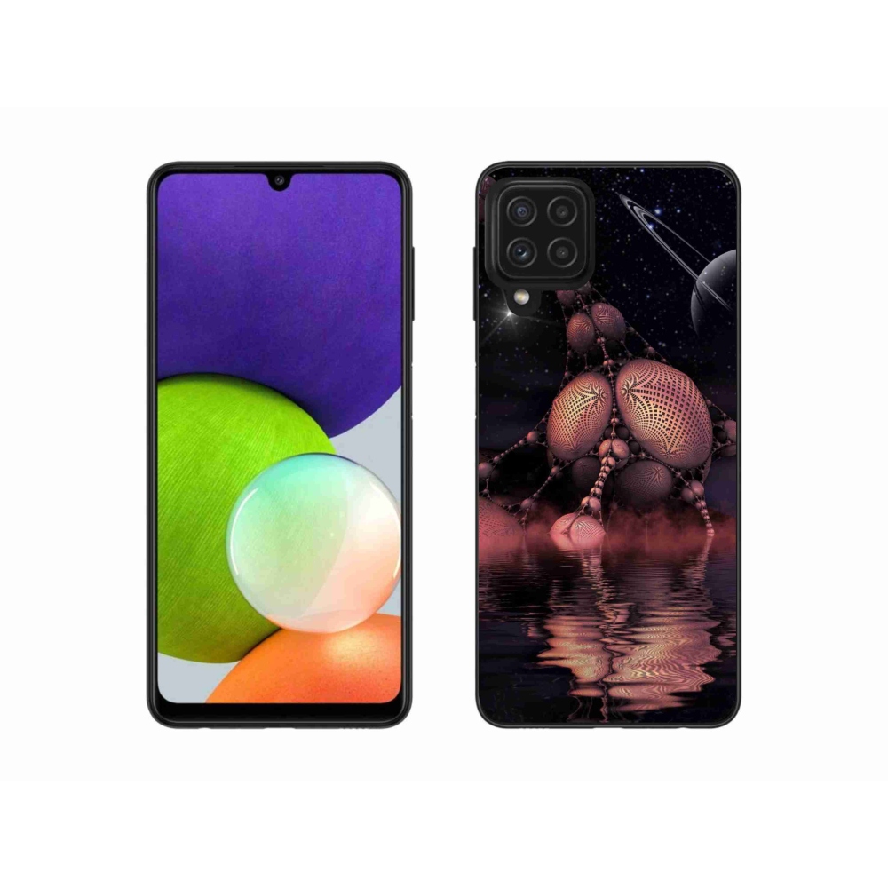Gél borítás mmCase Samsung Galaxy A22 4G - absztrakt motívum 19