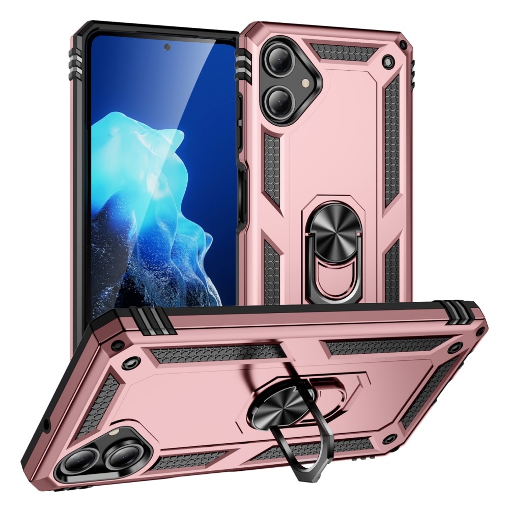 Gyűrűk tartós borítója Samsung Galaxy A06 4G - rózsaarany