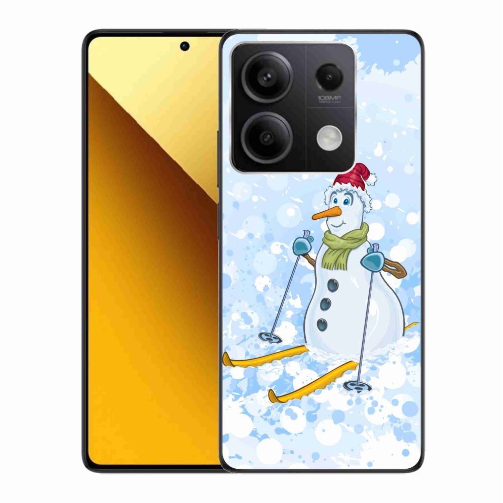 Gél borítás mmCase a Xiaomi Redmi Note 13 5G számára - hóember
