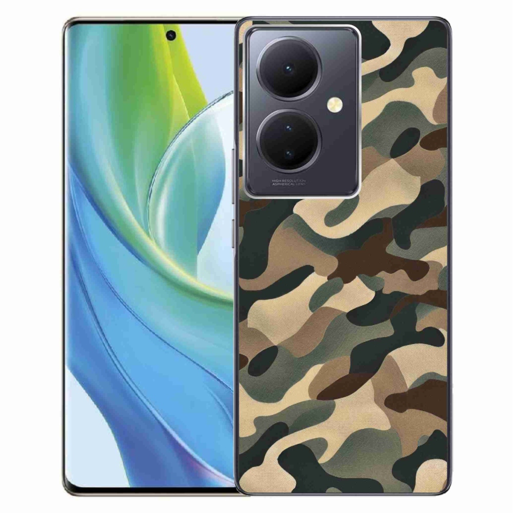 Gél borítás mmCase a Vivo V29 Lite 5G-hez - terepszínű minta 11