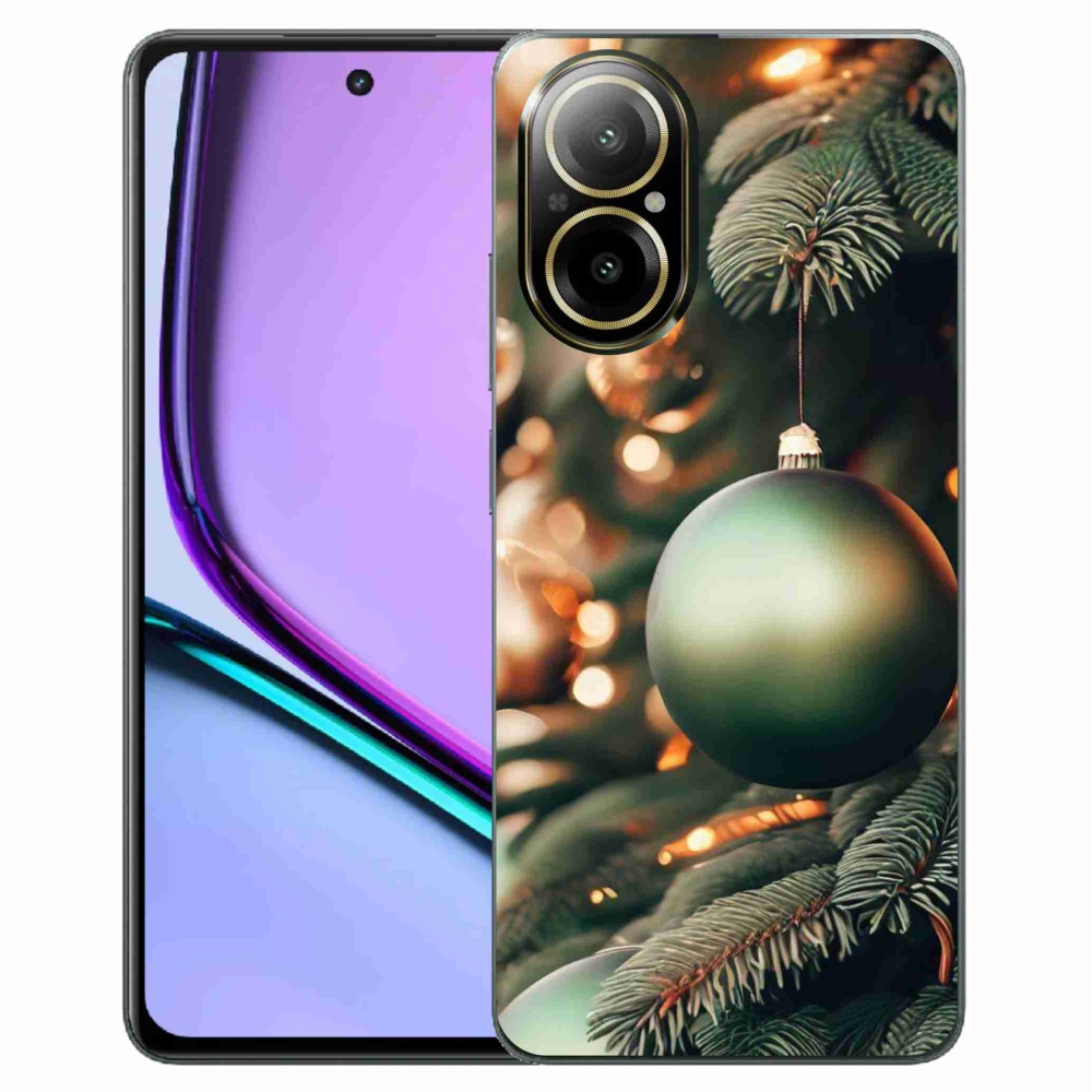 Gél borítás mmCase a Realme C67 készülékhez - Karácsonyi dekorációk 1